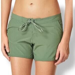 Body Glove Women's M Smoothies Blacks Beach Vapor Boardshort Green